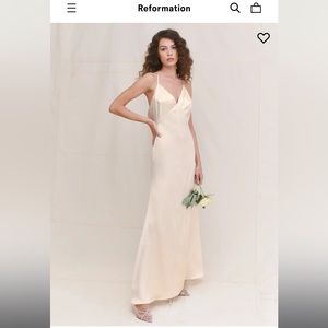 Reformation SKY Silk Dress